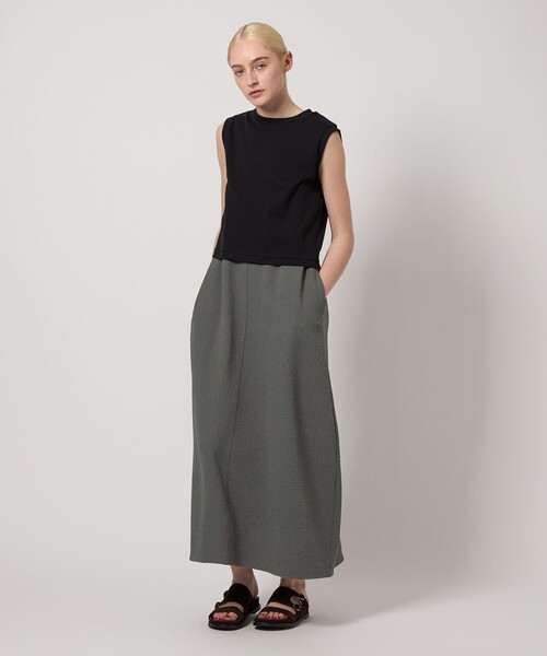 Steven Alan＞TCサッカー セーラーカラー ワンピース