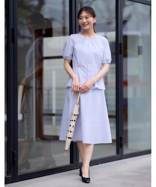 セール】テクスチャードフレアスカート / Textured Flare Skirt