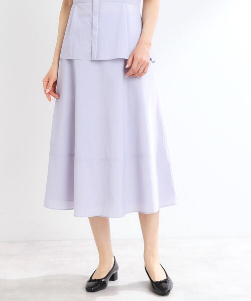 Reflect（リフレクト）の「【マシンウォッシュ可／撥水／雨の日OK！】レインシリーズフレアスカート（スカート・レディース・パープル/ネイビー/キャメル・05/15 /13/17/07/11/09）」の21枚目の写真