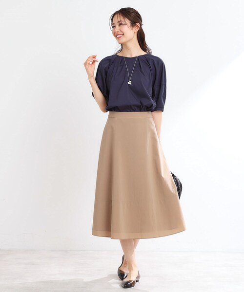 Reflect（リフレクト）の「【マシンウォッシュ可／撥水／雨の日OK！】レインシリーズフレアスカート（スカート・レディース・パープル/ネイビー/キャメル・05/15 /13/17/07/11/09）」の18枚目の写真