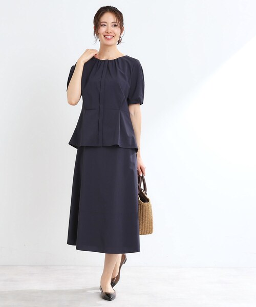 Reflect（リフレクト）の「【マシンウォッシュ可／撥水／雨の日OK！】レインシリーズフレアスカート（スカート・レディース・パープル/ネイビー/キャメル・05/15 /13/17/07/11/09）」の15枚目の写真