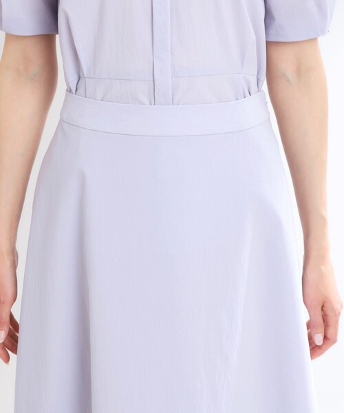 Reflect（リフレクト）の「【マシンウォッシュ可／撥水／雨の日OK！】レインシリーズフレアスカート（スカート・レディース・パープル/ネイビー/キャメル・05/15 /13/17/07/11/09）」の7枚目の写真