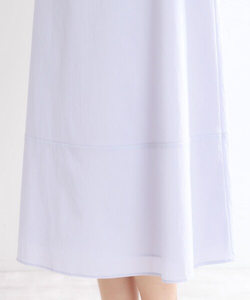 Reflect（リフレクト）の「【マシンウォッシュ可／撥水／雨の日OK！】レインシリーズフレアスカート（スカート・レディース・パープル/ネイビー/キャメル・05/15 /13/17/07/11/09）」の4枚目の写真