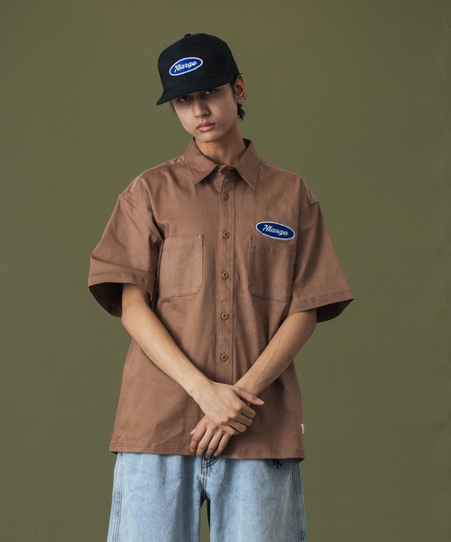 XLARGE（エクストララージ）の「OVAL LOGO WORK S/S SHIRT（シャツ
