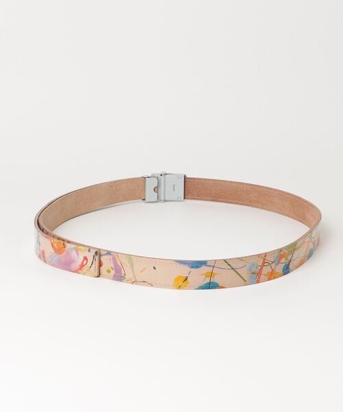 macromauro(マクロマウロ)の「【macromauro】 PATTI (BELT) / paint beige(ベルト・メンズ・A・FREE)」の2枚目の写真