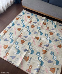 TOM&JERRY（トムアンドジェリー）の「【公式】トムとジェリー　メニーファニーラグ　大（ラグ/マット）」