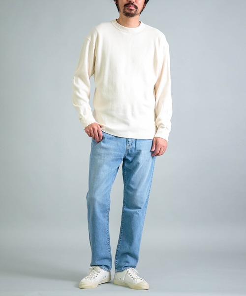 OMNIGOD（オムニゴッド）の「[ OMNIGOD mens / オムニゴッド ] サーマル ロングスリーブTシャツ（Tシャツ/カットソー・メンズ・ブルー/アイボリー/ブラック・4/3/2）」の15枚目の写真