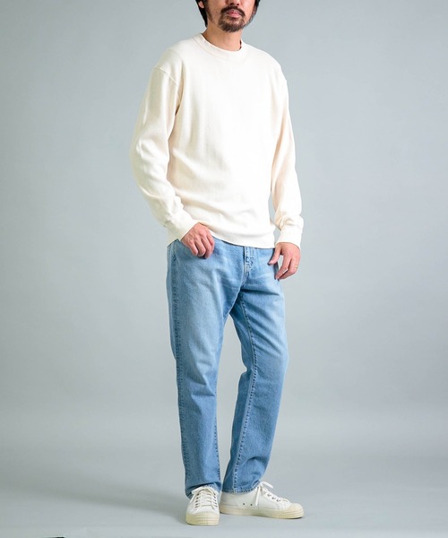 OMNIGOD（オムニゴッド）の「[ OMNIGOD mens / オムニゴッド ] サーマル ロングスリーブTシャツ（Tシャツ/カットソー・メンズ・ブルー/アイボリー/ブラック・4/3/2）」の16枚目の写真