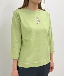 ChetLo/７分袖カットソー/グリーン// 楽天市場】七分袖（カラーグリーン）（Tシャツ・カットソー