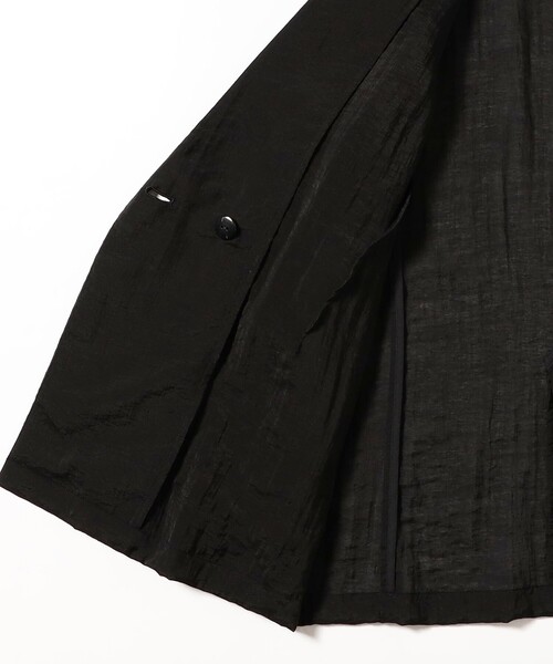 B:MING by BEAMS（ビーミングバイビームス）の「【手洗いOK】シアー テーラード ジャケット（S～M）（テーラードジャケット・レディース・カーキ/ブラック/オフホワイト・MEDIUM/SMALL）」の13枚目の写真