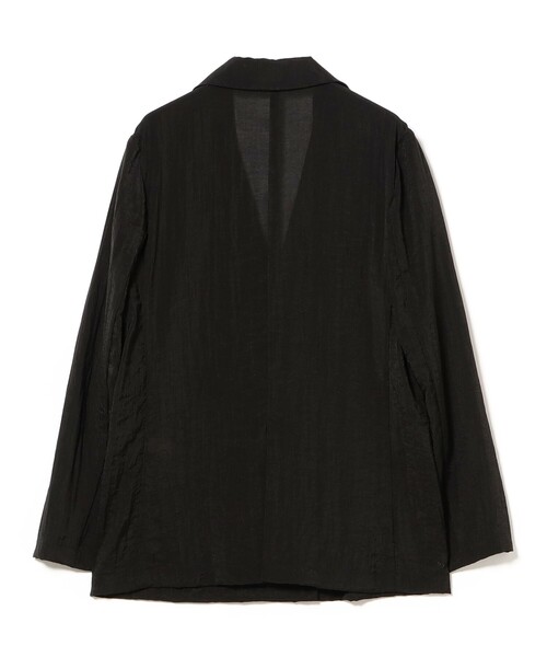 B:MING by BEAMS（ビーミングバイビームス）の「【手洗いOK】シアー テーラード ジャケット（S～M）（テーラードジャケット・レディース・カーキ/ブラック/オフホワイト・MEDIUM/SMALL）」の14枚目の写真