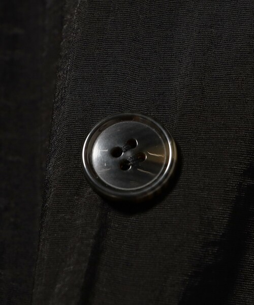 B:MING by BEAMS（ビーミングバイビームス）の「【手洗いOK】シアー テーラード ジャケット（S～M）（テーラードジャケット・レディース・カーキ/ブラック/オフホワイト・MEDIUM/SMALL）」の15枚目の写真