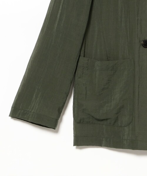 B:MING by BEAMS（ビーミングバイビームス）の「【手洗いOK】シアー テーラード ジャケット（S～M）（テーラードジャケット・レディース・カーキ/ブラック/オフホワイト・MEDIUM/SMALL）」の18枚目の写真