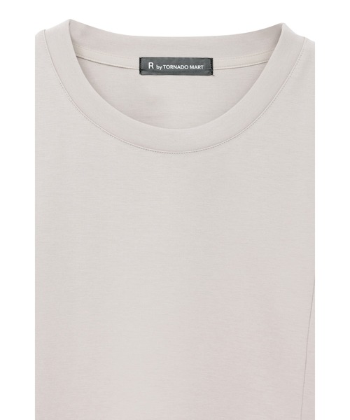 R by TORNADO MART∴フェイクツーピースルーズTシャツ