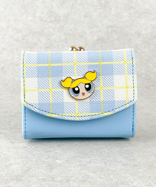 FLAPPER フラッパー：パワーパフ ガールズ エポ 3つ折りミニ財布（財布