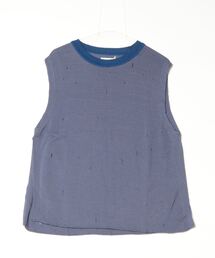DIET BUTCHER/ダイエットブッチャー Damaged knit vest ニットベスト