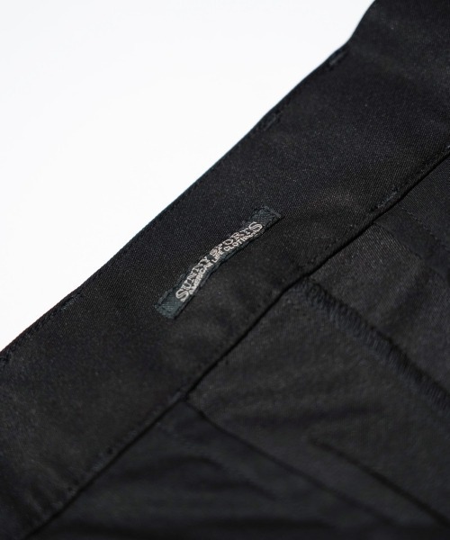 SUNNY SPORTS(サニースポーツ)の「SUNNY SPORTS サニースポーツ / LIGHT TWILL BAGGY PANTS(スラックス・メンズ・ブラック/チャコールグレー・LARGE/MEDIUM)」の9枚目の写真