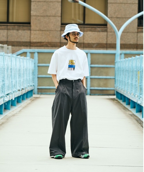 SUNNY SPORTS(サニースポーツ)の「SUNNY SPORTS サニースポーツ / LIGHT TWILL BAGGY PANTS(スラックス・メンズ・ブラック/チャコールグレー・LARGE/MEDIUM)」の21枚目の写真