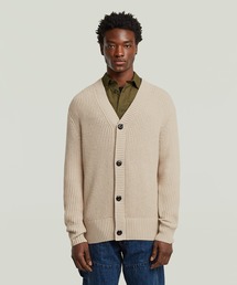 G-STAR RAW ショールカラー カーディガン ジースター　マスタード G-STAR RAW ショールカラー カーディガン ジースター マスタード