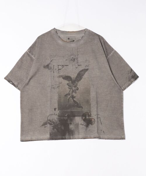 DANKE SCHON(ダンケシェーン)の「DankeSchon/ダンケシェーン/BURN SST PRAY(Tシャツ/カットソー・レディース・ベージュ・M/L)」の11枚目の写真