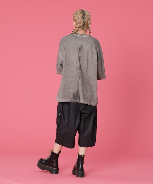 DANKE SCHON(ダンケシェーン)の「DankeSchon/ダンケシェーン/BURN SST PRAY(Tシャツ/カットソー・レディース・ベージュ・M/L)」の3枚目の写真