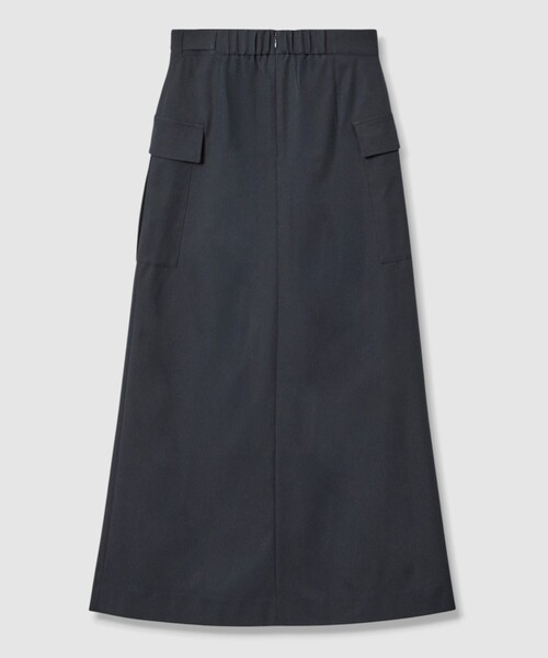 allureville(アルアバイル)の「ツイルストレッチサファリスカート(スカート・レディース・イエロー/ネイビー・1/2)」の16枚目の写真