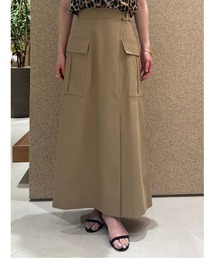 allureville（アルアバイル）の「ツイルストレッチサファリスカート（スカート）」