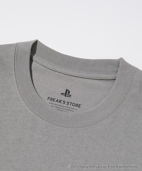 FREAK'S STORE（フリークスストア）の「PlayStation Shapes Logo TEE / プレイステーション シェイプスロゴ プリントTシャツ（Tシャツ/カットソー・メンズ・ホワイト/グレー/チャコールグレー・MEDIUM/LARGE）」の5枚目の写真