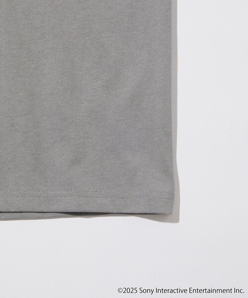 FREAK'S STORE（フリークスストア）の「PlayStation Shapes Logo TEE / プレイステーション シェイプスロゴ プリントTシャツ（Tシャツ/カットソー・メンズ・ホワイト/グレー/チャコールグレー・MEDIUM/LARGE）」の10枚目の写真