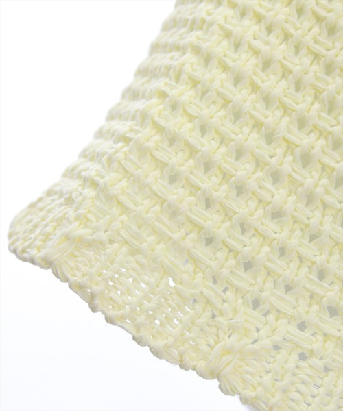 clear（クリア）の「クロシェハット[森ガール 夏 メッシュ編み]（ハット・レディース・アイボリー/ブラック/ベージュ・F）」の10枚目の写真