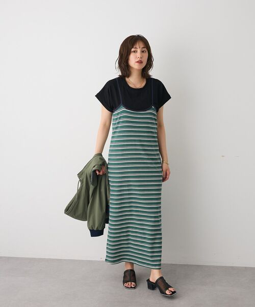 CRAFT STANDARD BOUTIQUE(クラフトスタンダードブティック)の「カットクレープクルーネックTee(Tシャツ/カットソー・レディース・ホワイト/ブラウン/イエロー/オレンジ/ブラック/パープル・FREE)」の21枚目の写真
