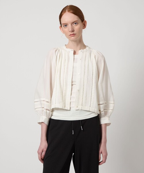 pheeta sally ブラウス　フィータ Pheeta(フィータ)スキッパーロングシャツ“Rei” ph20cl-03