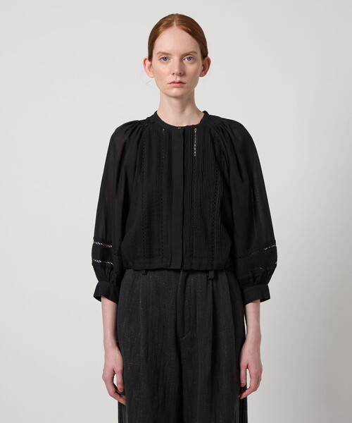 pheeta sally ブラウス　フィータ Pheeta(フィータ)スキッパーロングシャツ“Rei” ph20cl-03