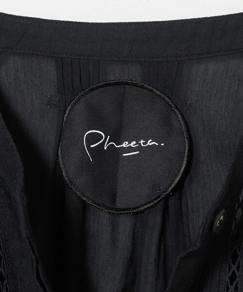 ブラウス シャツ 「別注」「Pheeta」Eliza シャツ/014C-UAWomens1 レディース 別注】＜Pheeta＞Eliza シャツ/014C-UAWomens1（シャツ/ブラウス