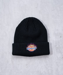 Dickies | 【Dickies】DK EX FIRE LOGO KNIT WATCH/シンプル/ロゴ/ニット帽/帽子/ワッチキャップ/ディッキーズ(ニットキャップ/ビーニー)