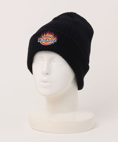 Dickies(ディッキーズ)の「【Dickies】DK EX FIRE LOGO KNIT WATCH/シンプル/ロゴ/ニット帽/帽子/ワッチキャップ/ディッキーズ(ニットキャップ/ビーニー・メンズ・ブラック/レッド/グレー/ブラウン/ネイビー・FREE)」の12枚目の写真