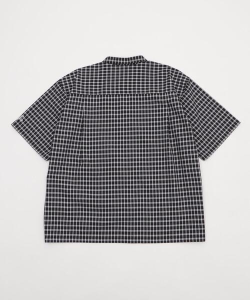 Piko（ピコ）の「∴WEGO/PIKO別注チェックグラフィックシャツ（シャツ/ブラウス・メンズ・ブルー系その他2/ブラック系その他2・MEDIUM/LARGE）」の15枚目の写真