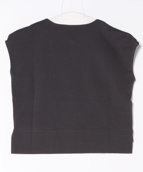 12Twelve Agenda(トゥエルブ アジェンダ)の「フロントファスナーネックカットソープルオーバー(Tシャツ/カットソー・レディース・ブルー/チャコールグレー/アイボリー・M)」の4枚目の写真