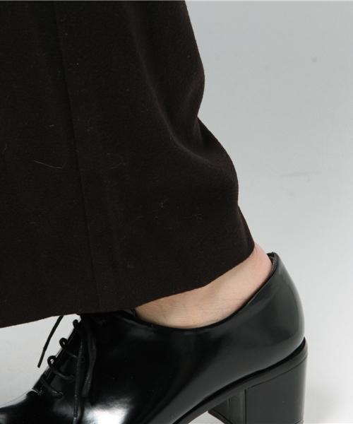 VENCEEXCHANGE（ヴァンスエクスチェンジ）の「TRストレッチサス付ワイドパンツ       （その他パンツ・レディース・ブラック/グレー・MEDIUM/SMALL）」の8枚目の写真