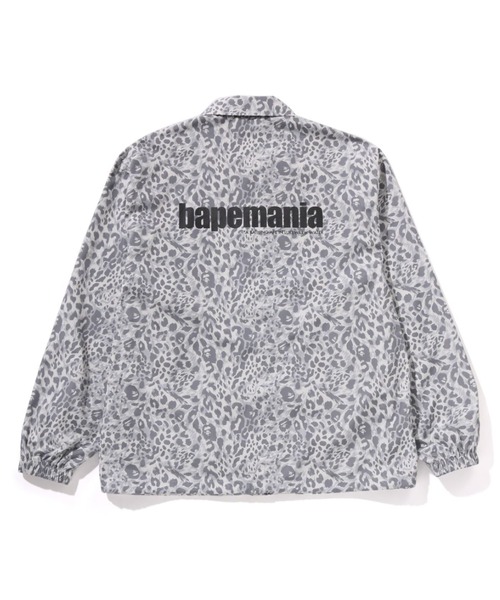 APE STA PATTERN COACH JACKET L ベイプスタ エイプ WILD LEOPARD PATTERN COACH JACKET 2025年8月2日(土)発売。 NO