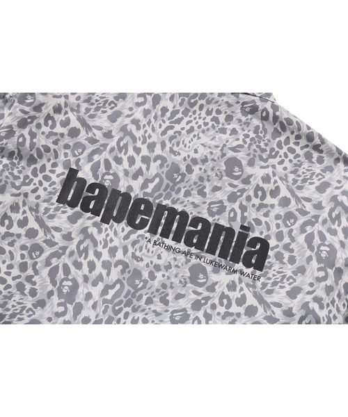 WILD LEOPARD PATTERN COACH JACKET（ミリタリージャケット）｜A