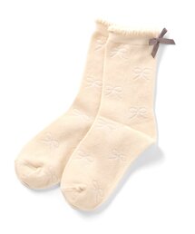 Ampersand（アンパサンド）の「総柄シアーソックス（ソックス/靴下・キッズ）」