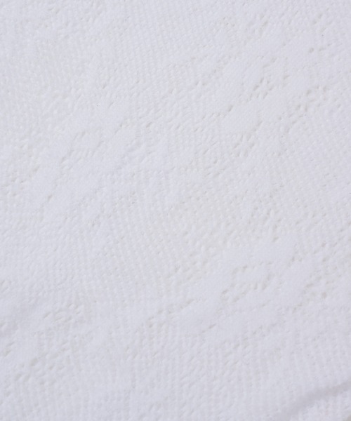 GIUNON（ジウノン）の「flower leaf lace tights / フラワーリーフレースタイツ（タイツ/ストッキング・レディース・ブラック/ホワイト・FREE）」の7枚目の写真