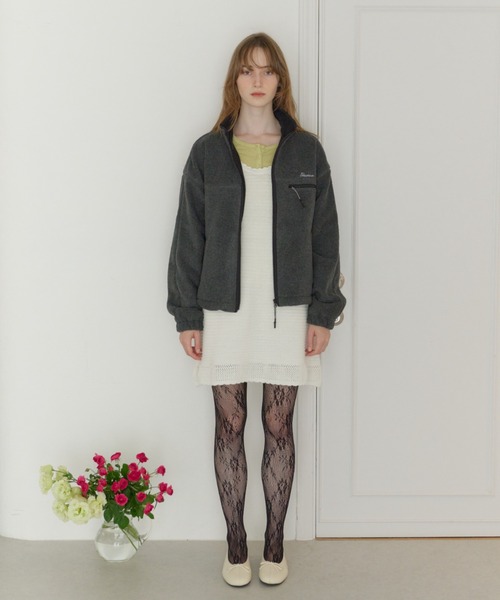 flower leaf lace tights / フラワーリーフレースタイツ（タイツ