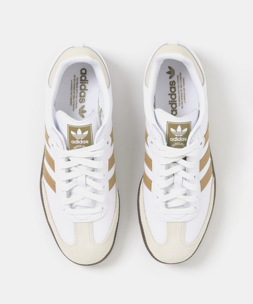 【新品/試し履きのみ】adidas SAMBA スニーカー ホワイト　26.5㎝ adidas originals(アディダスオリジナルス) 「Samba ADV