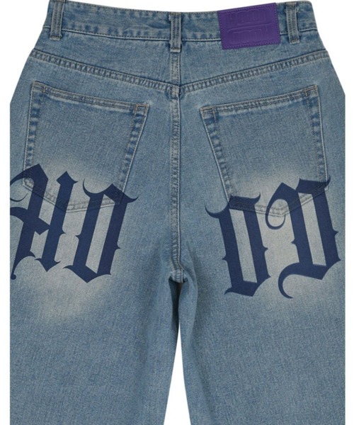 HOODHOOD(フッドフッド)の「【UNISEX】HOODHOOD/Alien Hands ショートパンツ(デニムパンツ・レディース・ブルー・MEDIUM/LARGE/X-LARGE)」の9枚目の写真