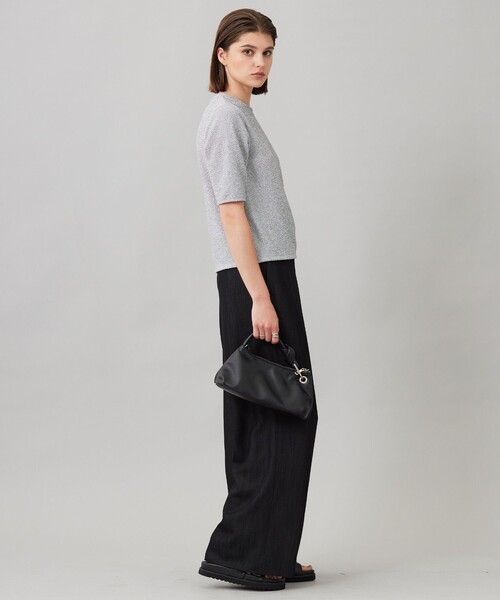 ICB(アイシービー)の「シャイニーラメジャガード カットソー(Tシャツ/カットソー・レディース・ブラック系/シルバー系・SMALL/MEDIUM/X-SMALL)」の8枚目の写真