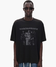 MASONPRINCE ナンバープリントメッシュ切替 スリム 半袖 Tシャツ MASONPRINCE|メイソンプリンスのトップス(半袖)通販 - ZOZOTOWN