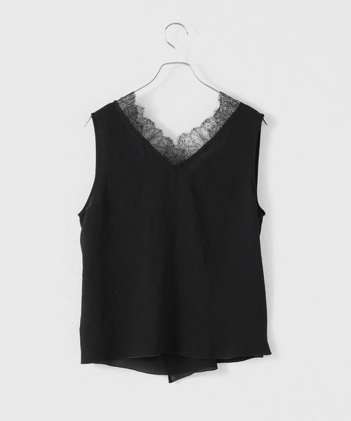 プラージュ☆solstiss frenchlace ジレ　新品 追加》solstiss frenchlace ジレ（その他トップス）｜Plage