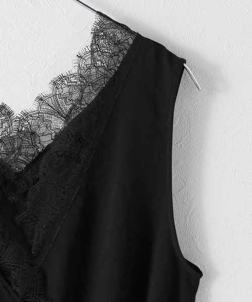 プラージュ☆solstiss frenchlace ジレ　新品 追加予約》solstiss frenchlace ジレ（その他トップス）｜Plage